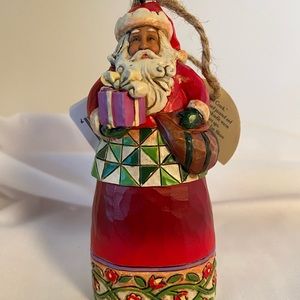 Jim Shore “Santa With Present” 2009
